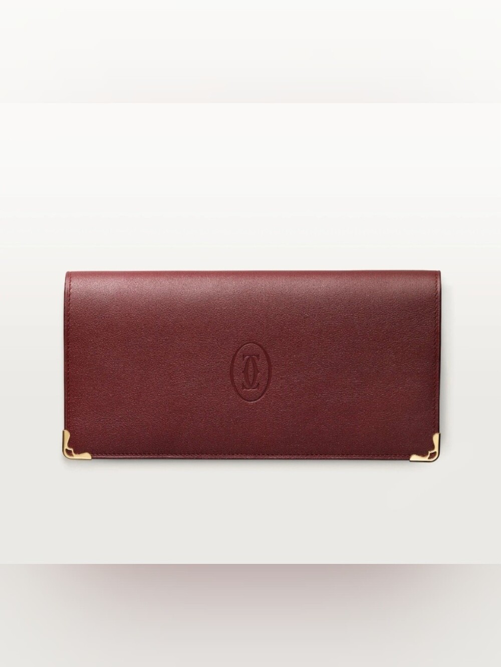CARTIER BURGUNDY WALLET